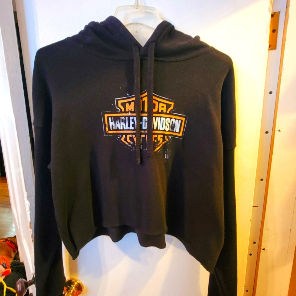Harley-Davidson Cropped Hoodie